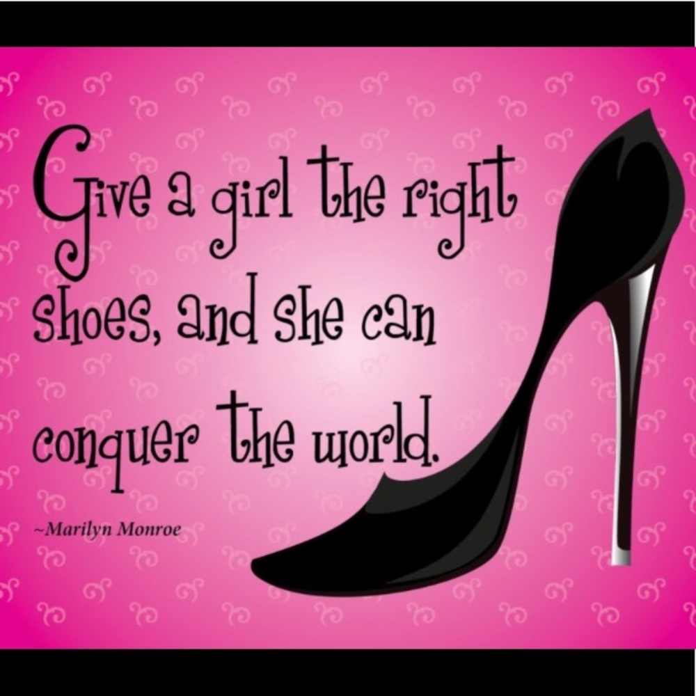 👠Marilyn Monroe shoe quote👠